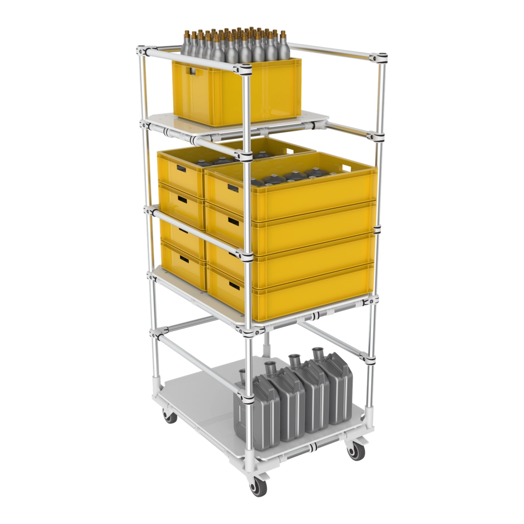 Trolley for custom transport