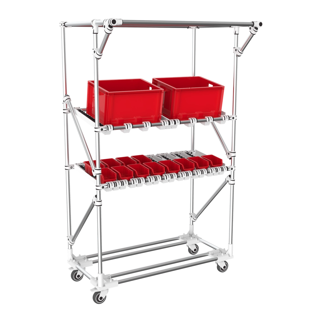 Mobile picking stand
