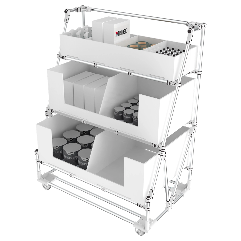 Custom picking trolley