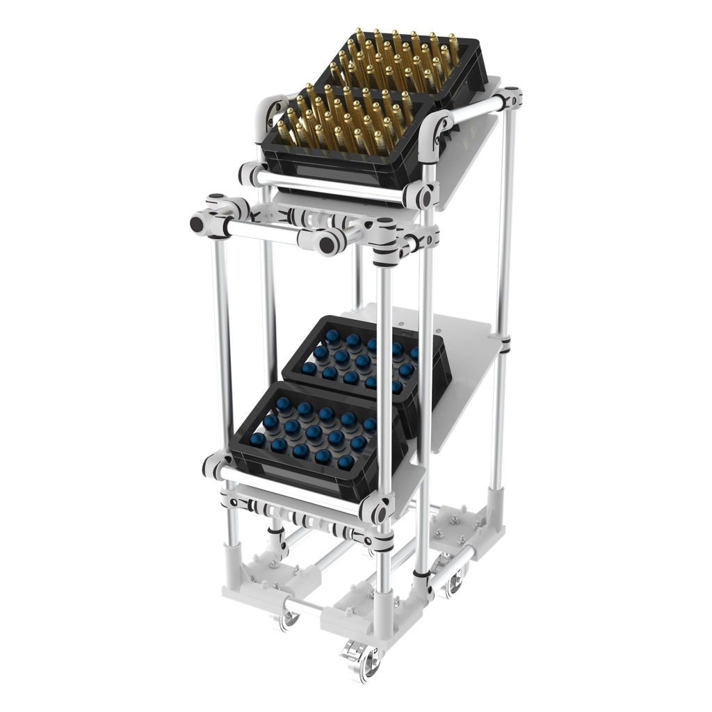 Totes & bins picking trolley
