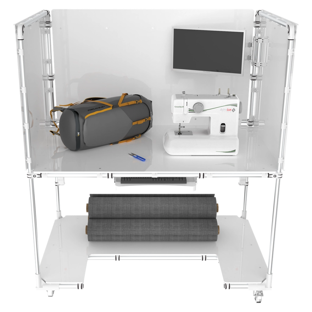 Mobile closed workstation 