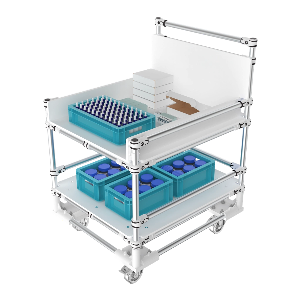 Warehouse push cart