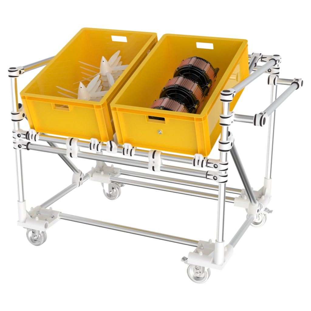 Mobile picking shelf _ Heavy duty 