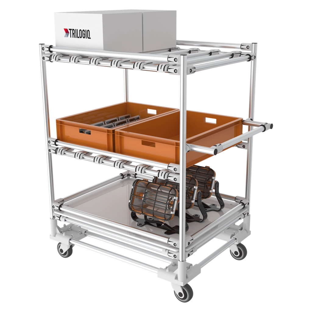 Factory shelf Trolley 