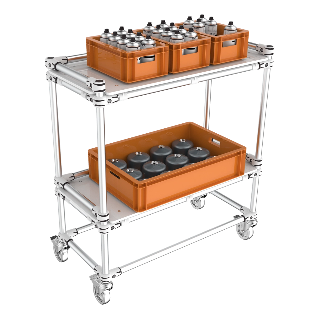 Rayonnage mobile atelier