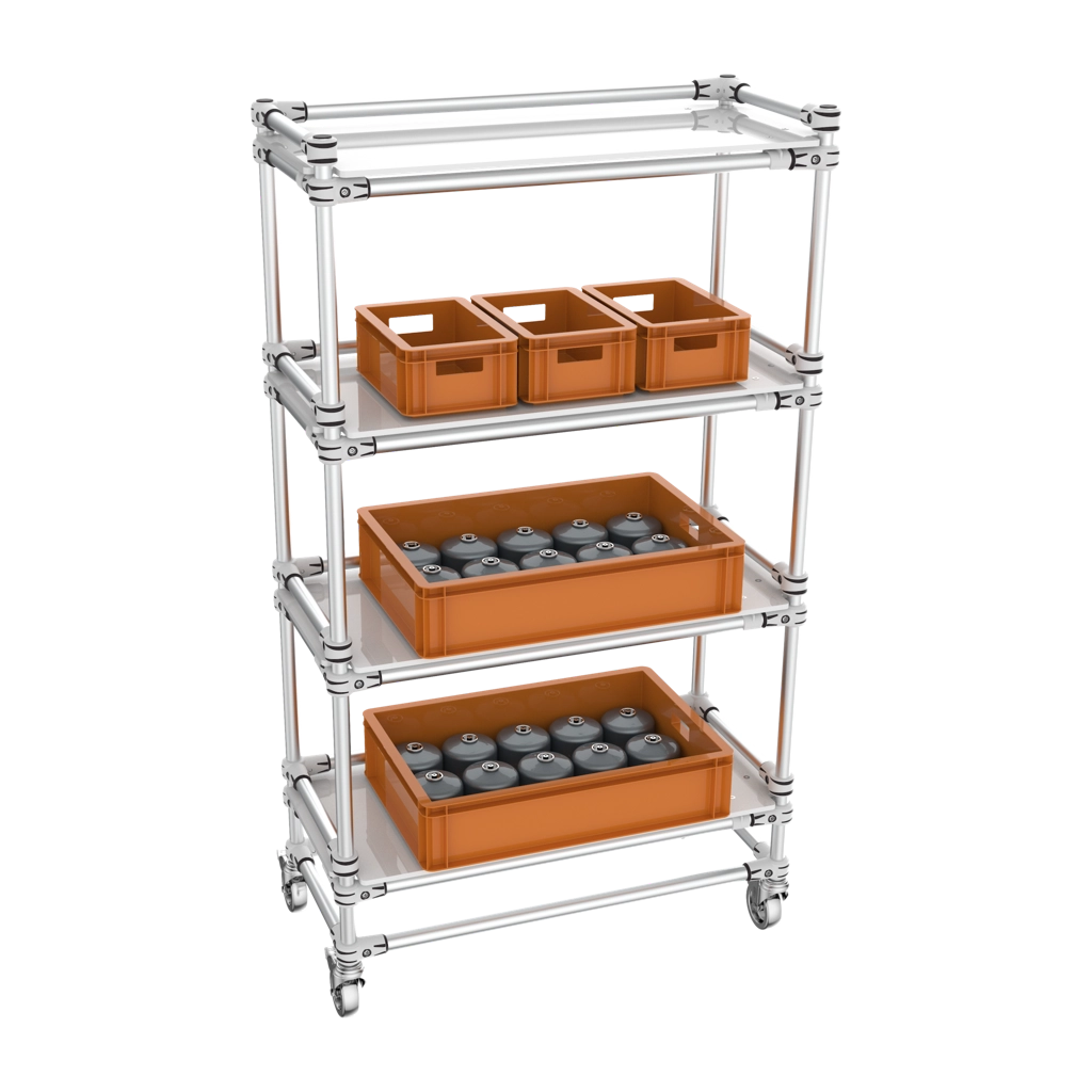 Warehouse mobile racking