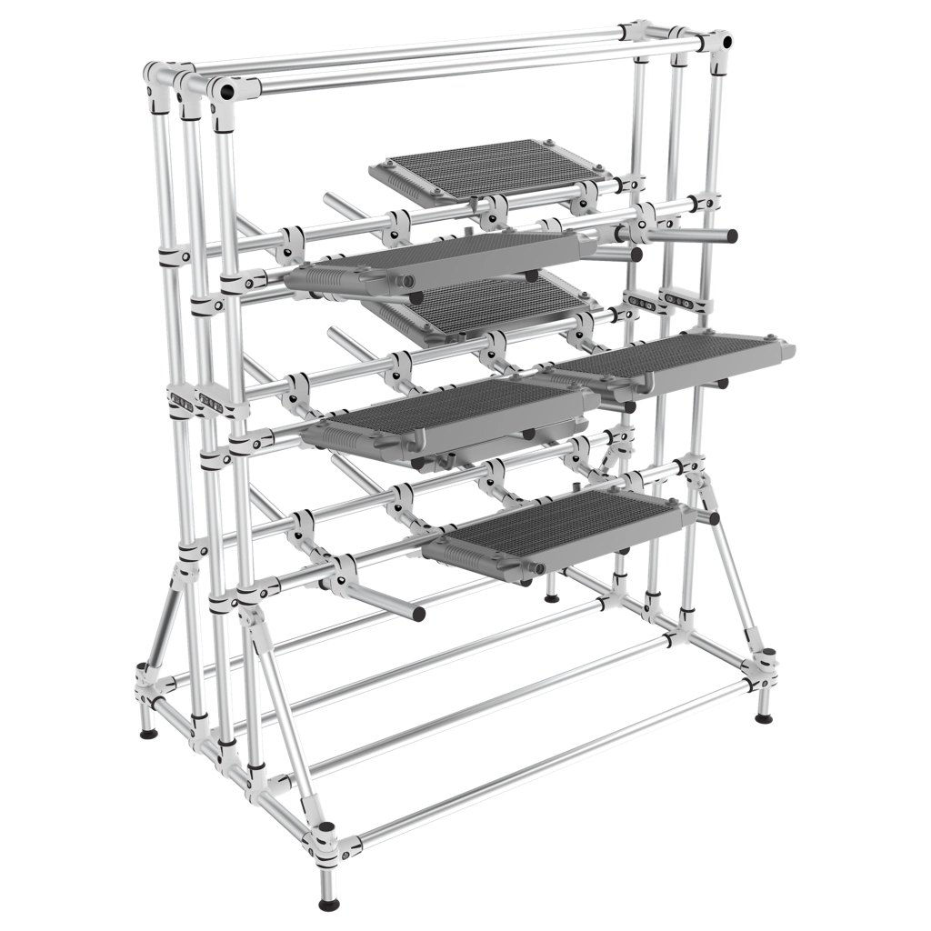 3 levels cantilever