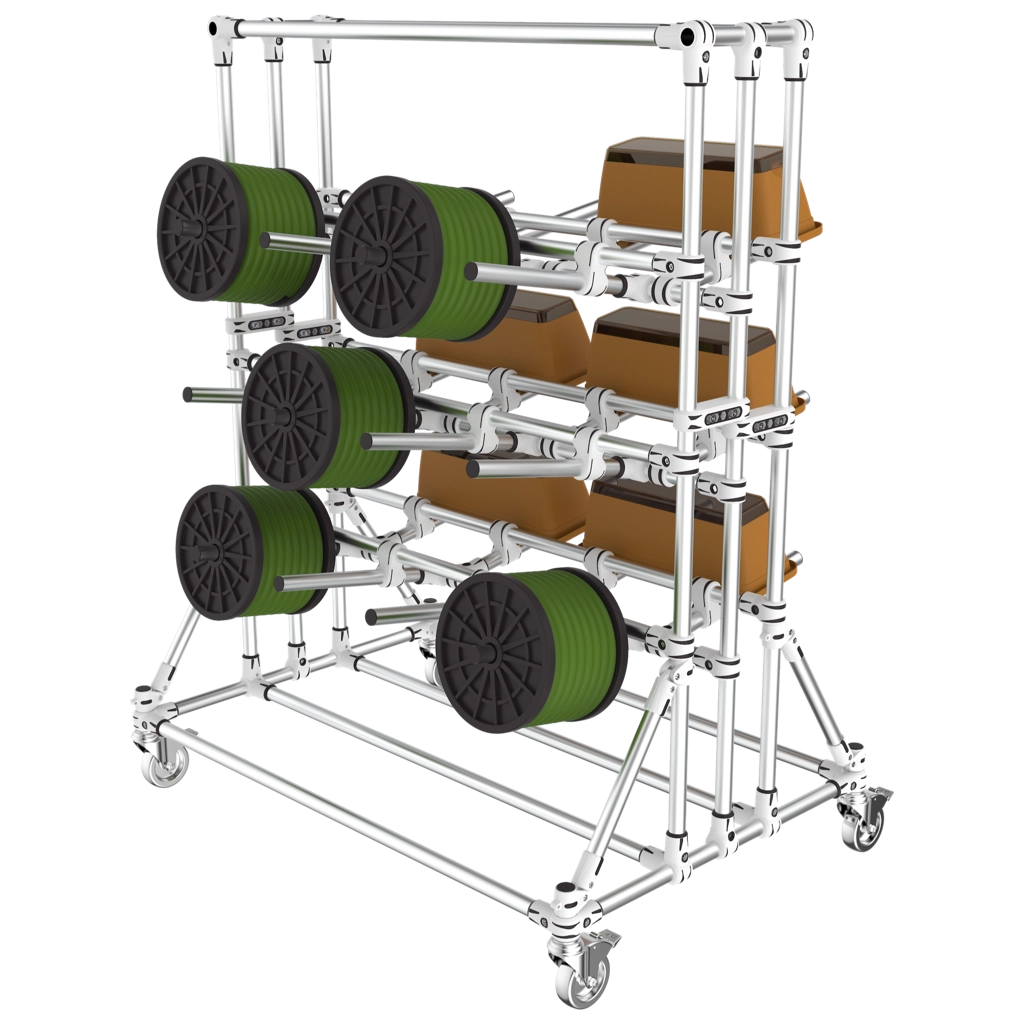 mobile 3 levels cantilever