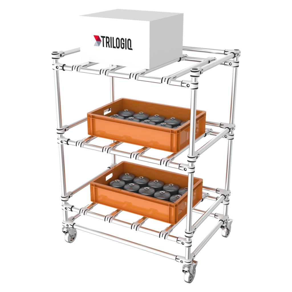 3 levels mobile storage