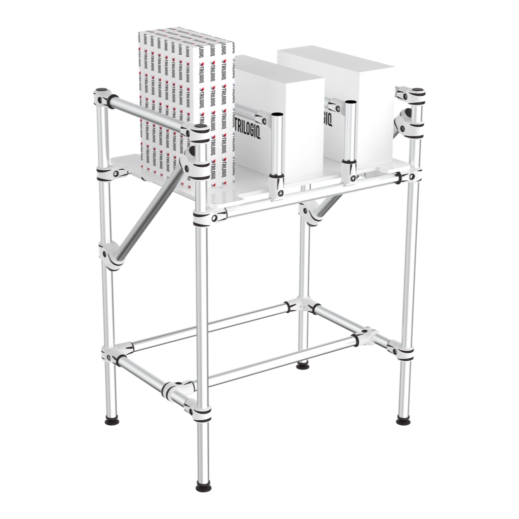 Shelf for vertical storage 