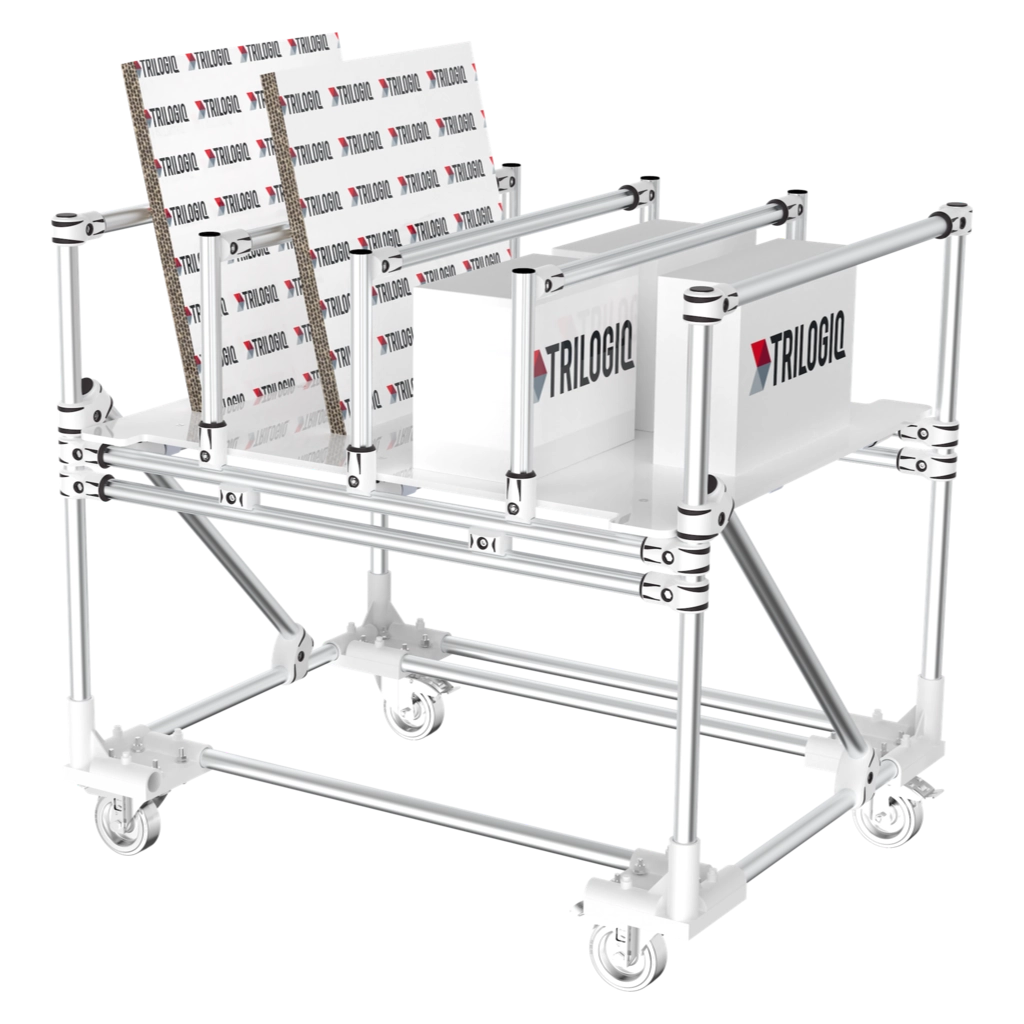 Heavy duty Mobile picking board trolley