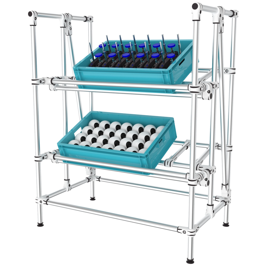 KLT picking shelf