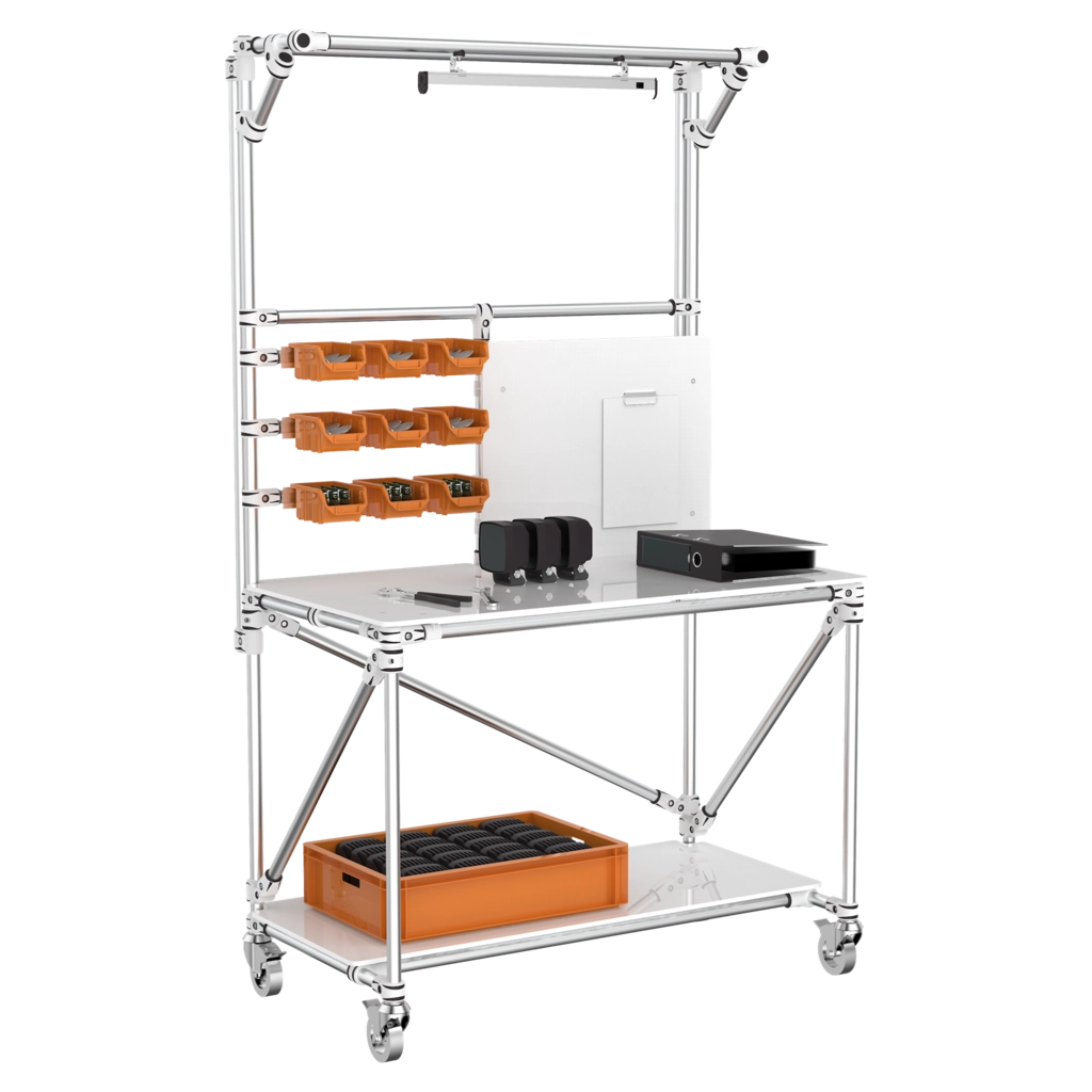 Mobile assembly workstation- LED