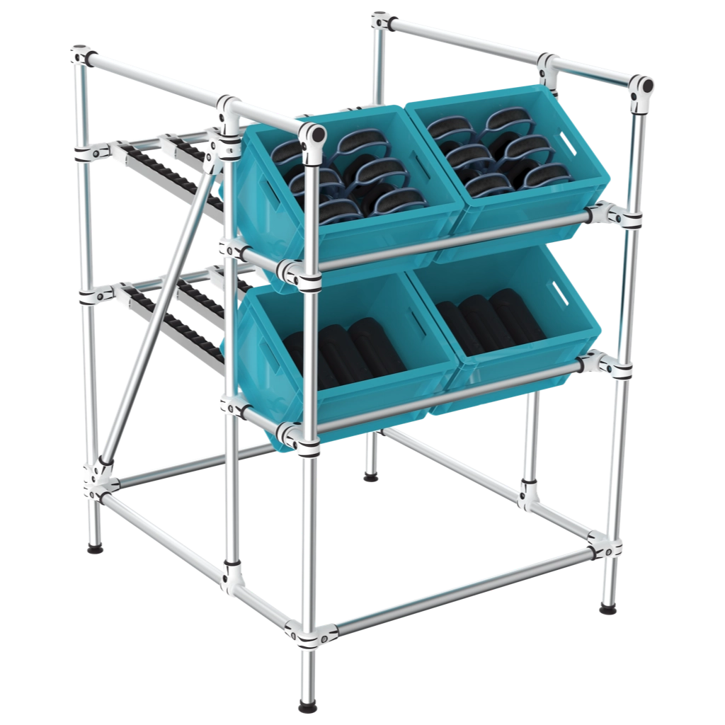 KLT picking flowrack