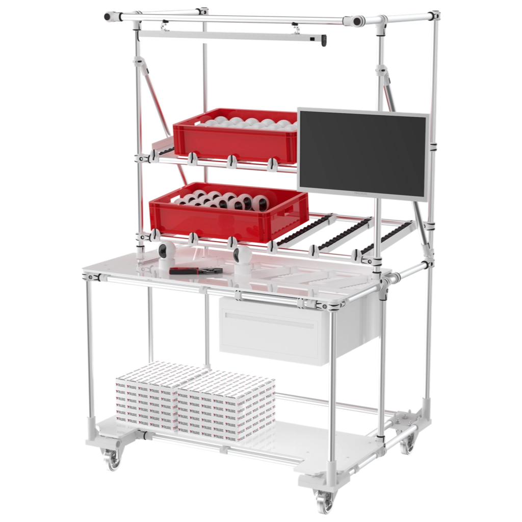 FIFO workstation with equipements