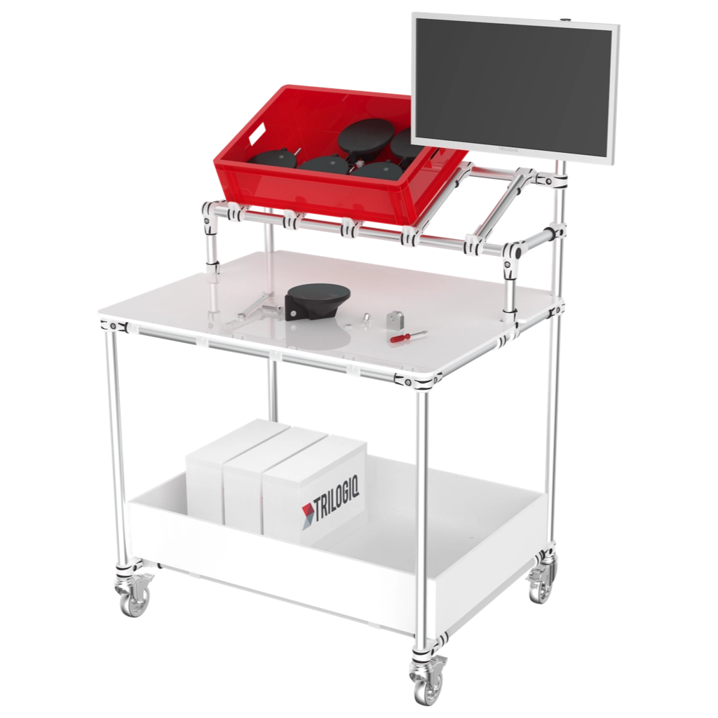 Mobile Assembly workstation & compartment