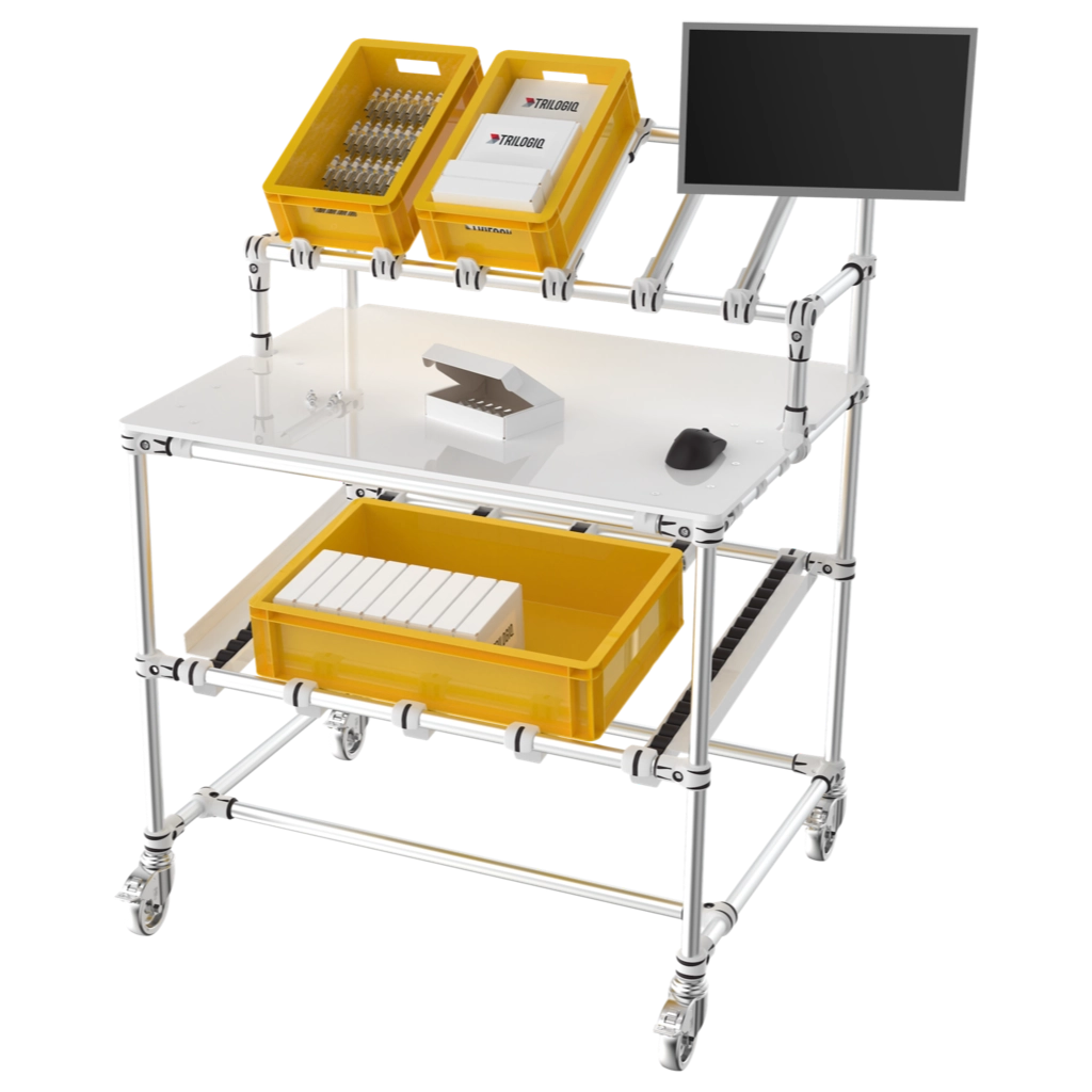 Assembly workstation- FIFO & picking 