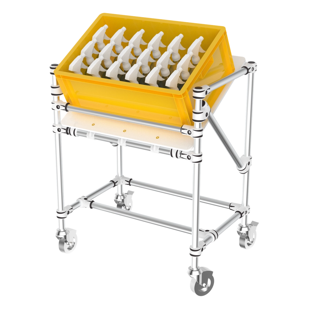 Mobile picking shelf