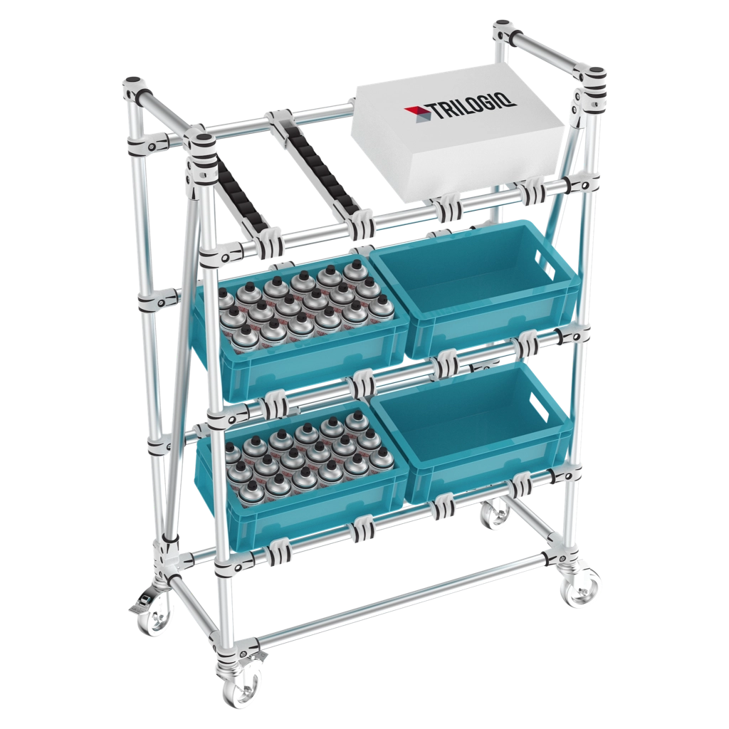 3 levels picking Flowrack