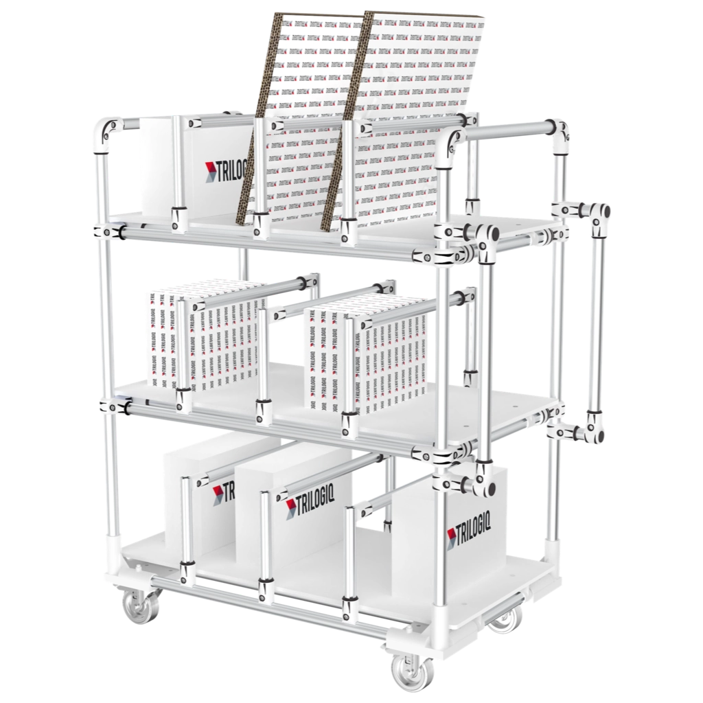 Logistic cart for boards